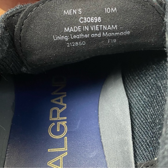 Cole Haan Charcoal Comfortable Wool Shoe size 10 - Picture 9 of 13